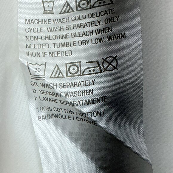 Large Long-Sleeve Tee Candace Cameron Bure The Ocean Dipped Posey A473684 - Picture 7 of 8